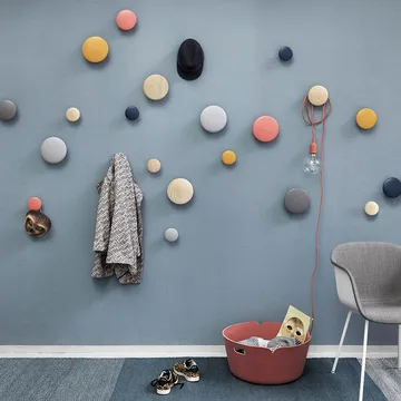 The Dots coat hook midnight blue - Small - Muuto