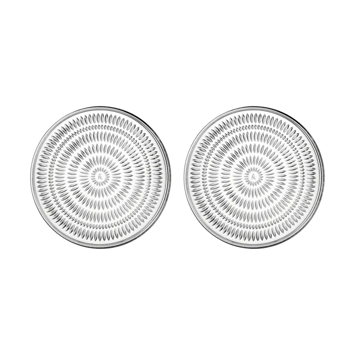 Ethno plate Ø22 cm 2-pack - Clear - Nachtmann