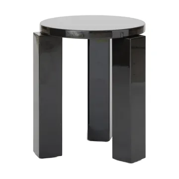 Atlas round stool - Espresso, Ø36x44 cm - New Works