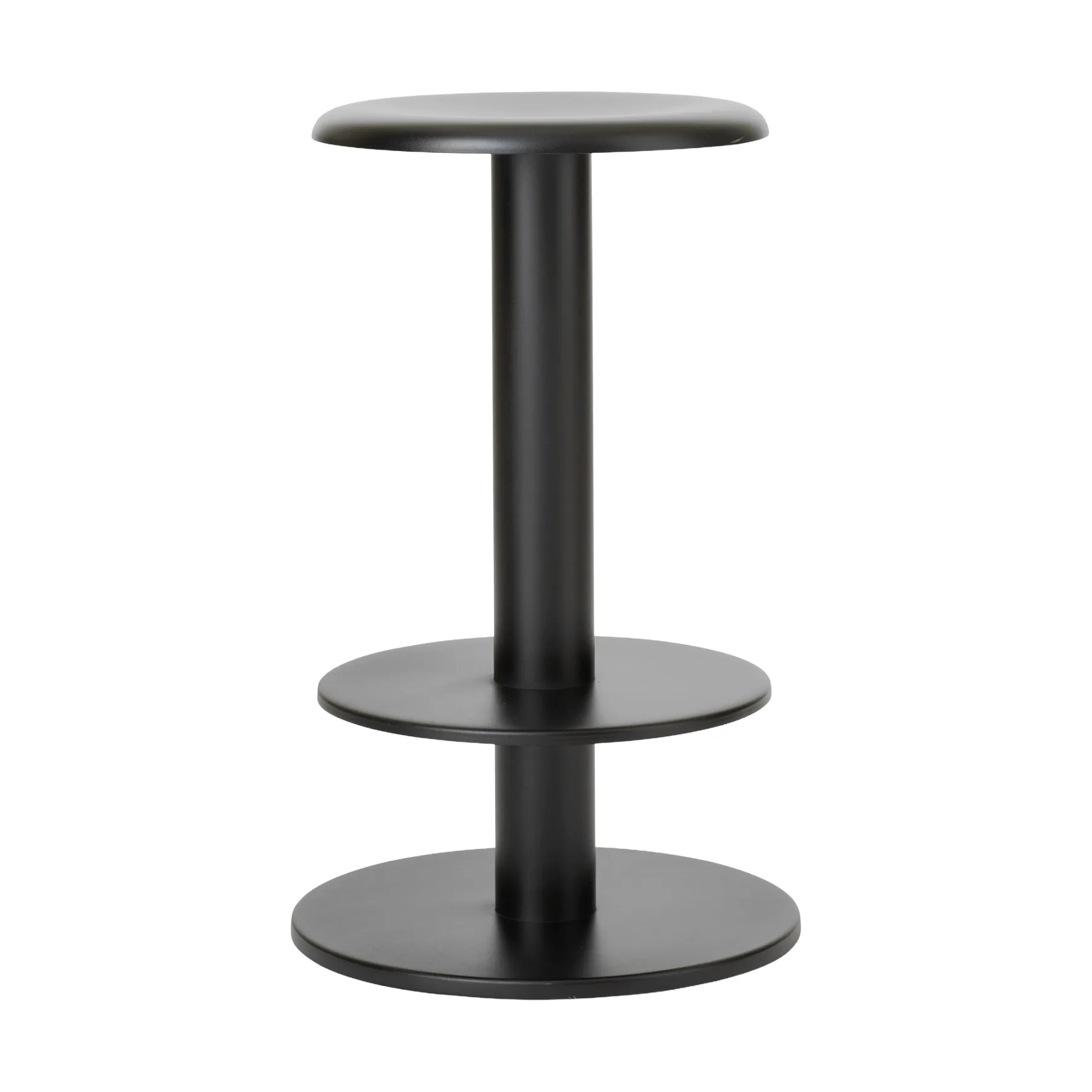 Coupe bar stool, Black, 66 cm New Works