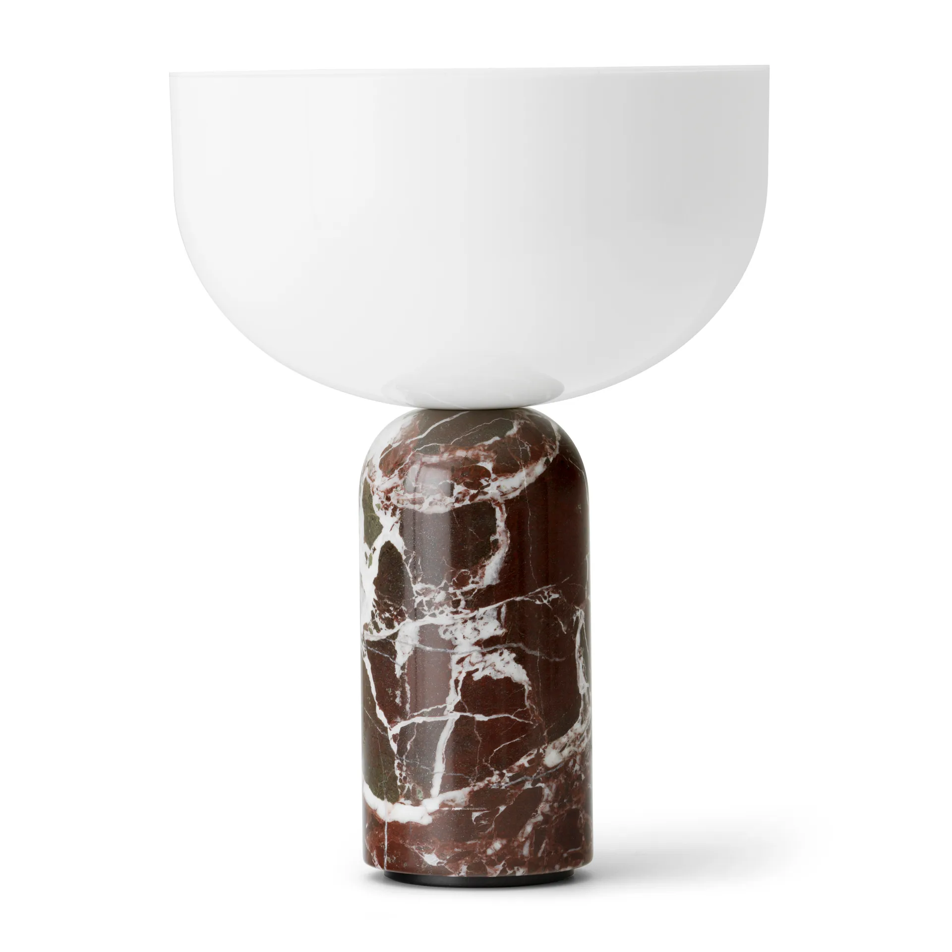 Kizu portable table lamp, Rosso Levanto New Works