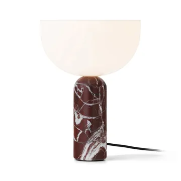 Kizu table lamp small - Rosso Levanto - New Works