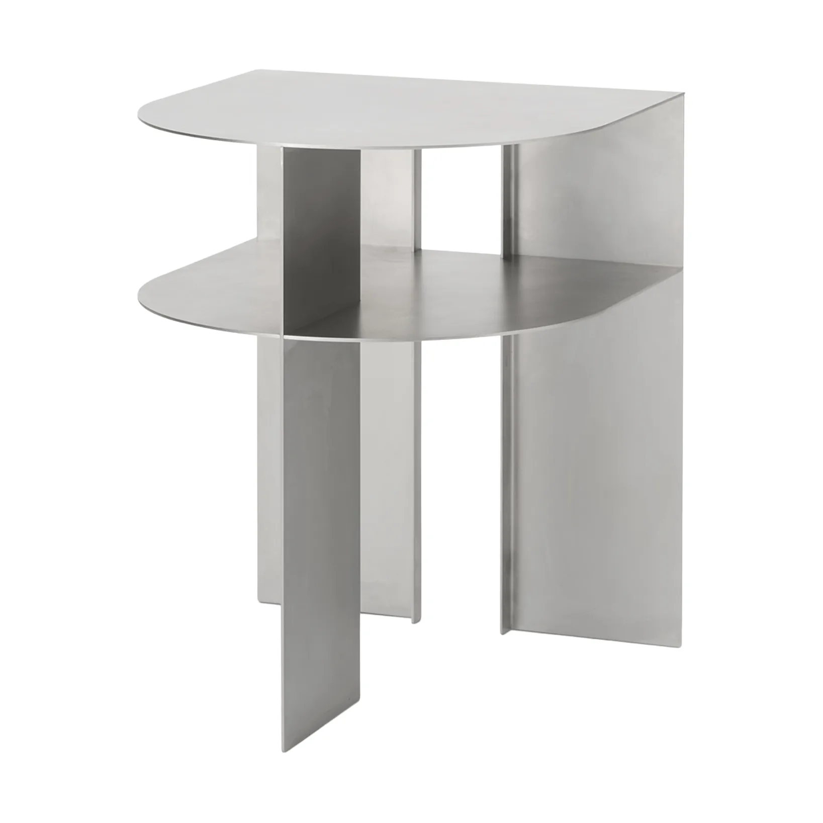 Rand side table, Stainless Steel New Works
