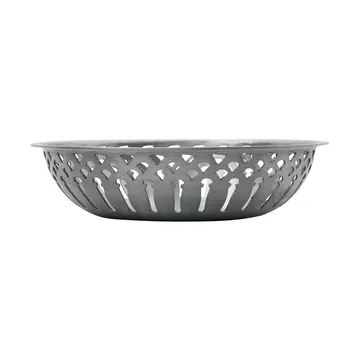 Nicolas Vahé bread basket 2 pieces - Aluminium antique silver finish - Nicolas Vahé