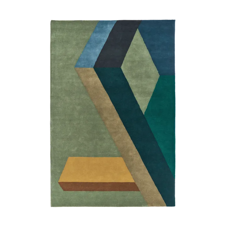 ASPEKT wool rug Pavilion Petroleum - 170x240 cm - NJRD