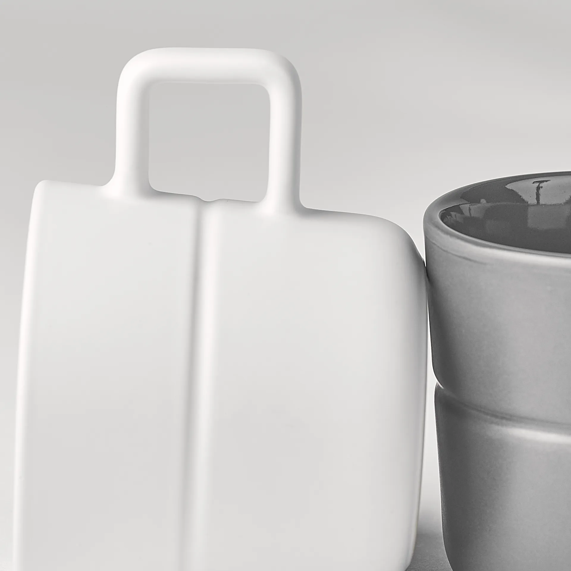 Lines mug 30 cl 2-pack, white NJRD
