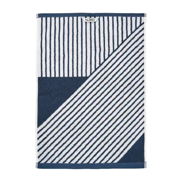 Stripes towel 50x70 cm - Blue - NJRD