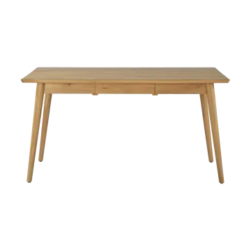 VIOR dining table 90x120 cm - Lacquered oak - NJRD