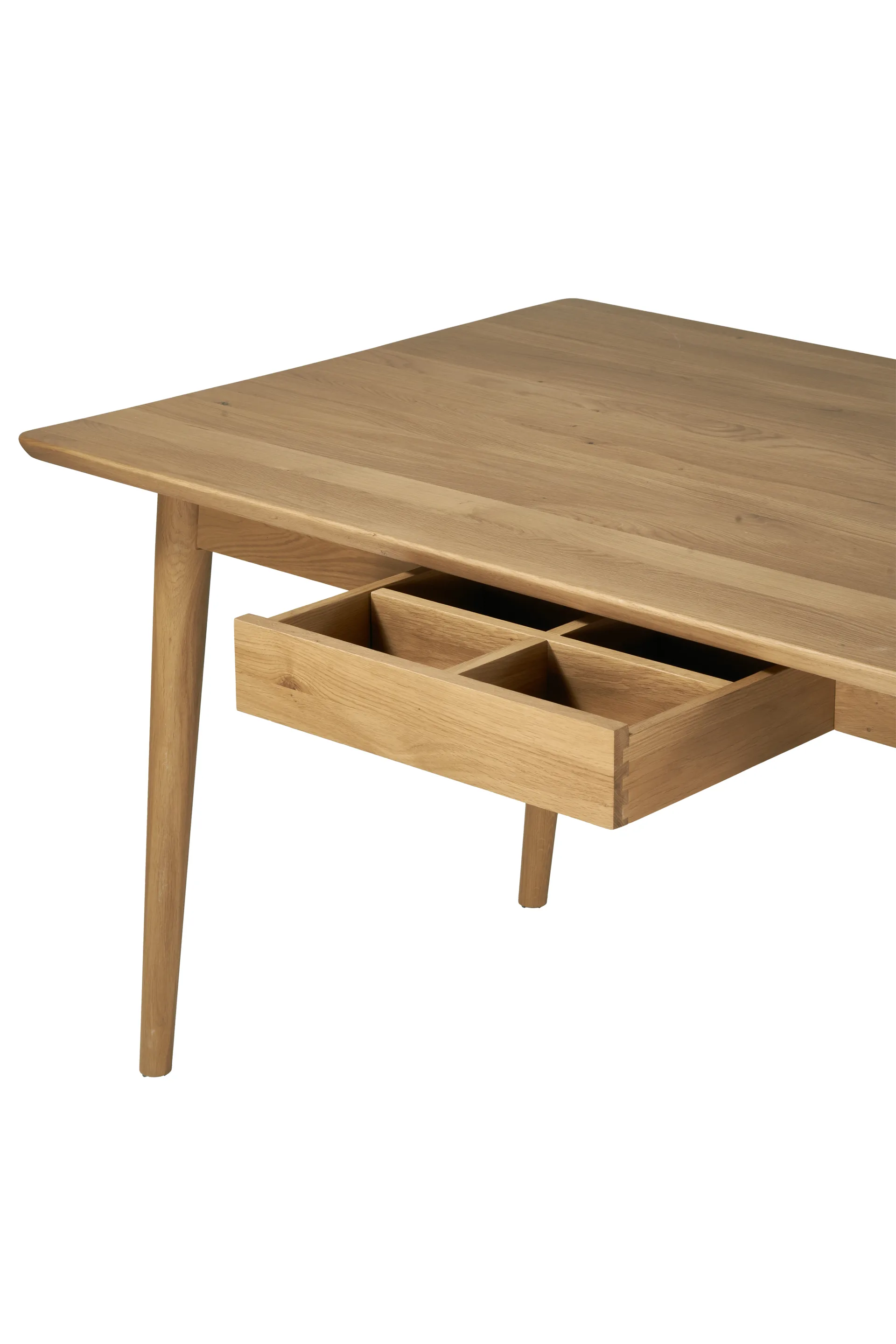 VIOR dining table 90x120 cm, Lacquered oak NJRD
