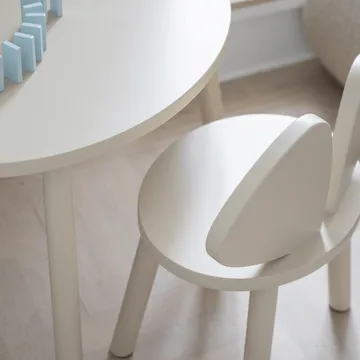 Mouse set children's chair + table - Beige - Nofred