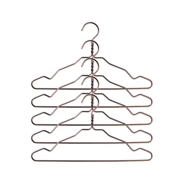 Alu hanger 5-pack - bronze - Nomess Copenhagen