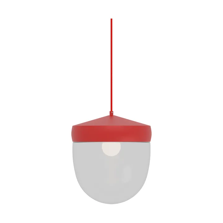 Pan pendant clear 30 cm - Red-red - Noon