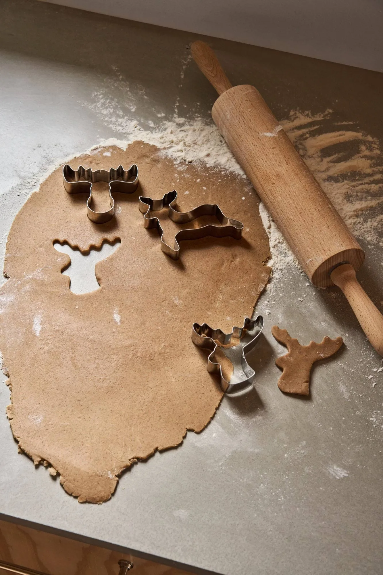 BAKE gingerbread cutter, Reindeer, 3 pieces Nordwik
