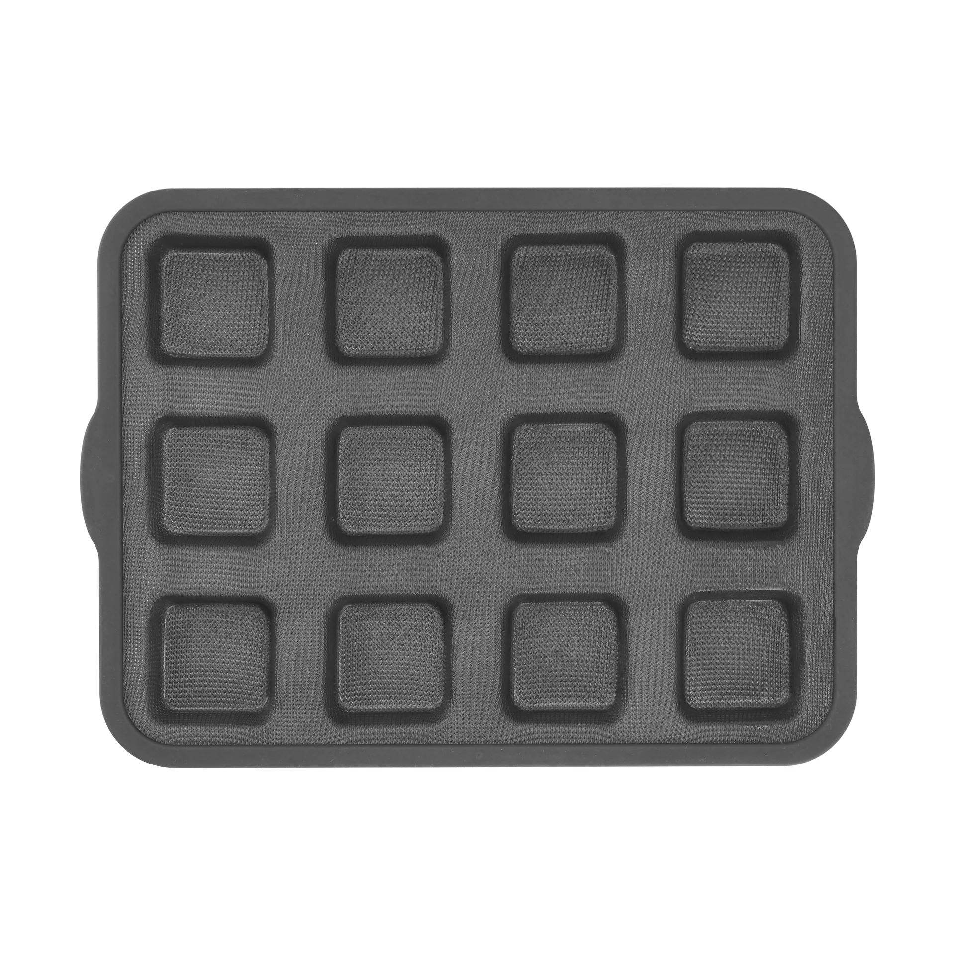 BAKE silicone mould with reinforced frame, Rectangular, 6 pcs, 36x26 cm Nordwik