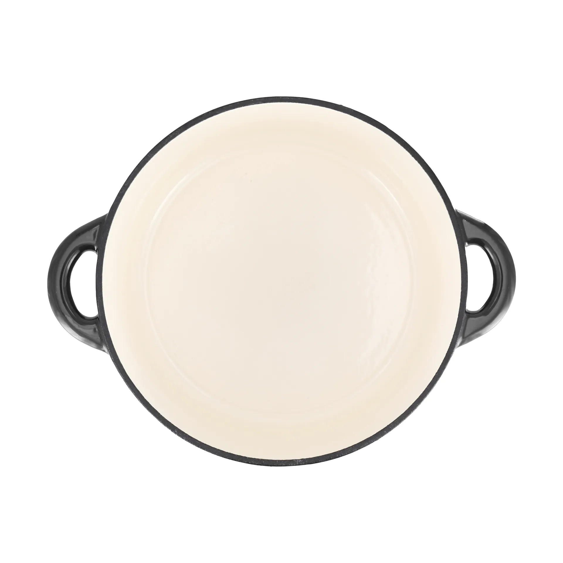 Nordwik cast iron pot round 5 l, Black-silver Nordwik