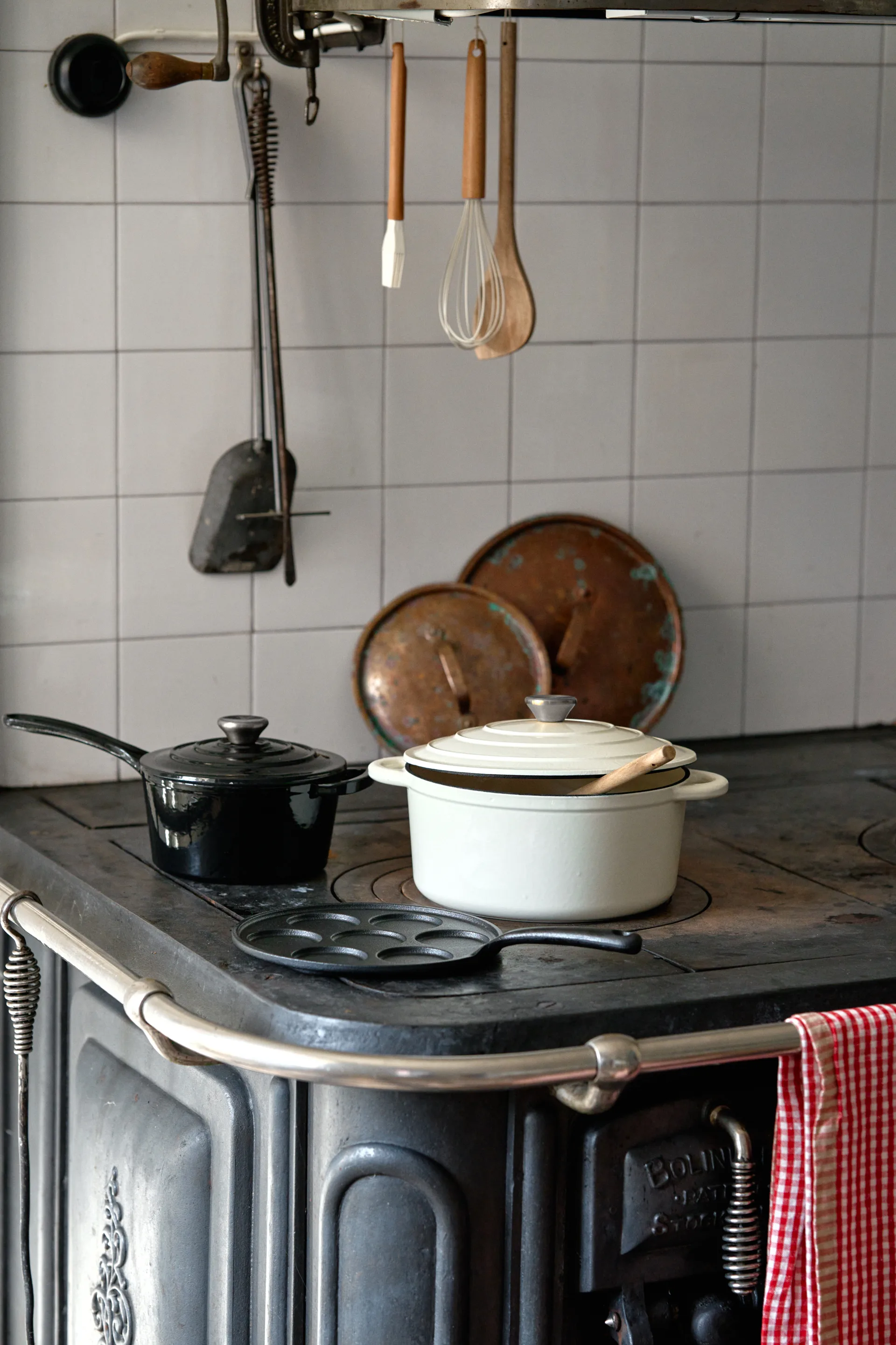 Nordwik cast iron pot round 5 l, Cream Nordwik