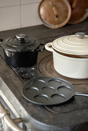 Nordwik cast iron pot round 5 l - Cream - Nordwik