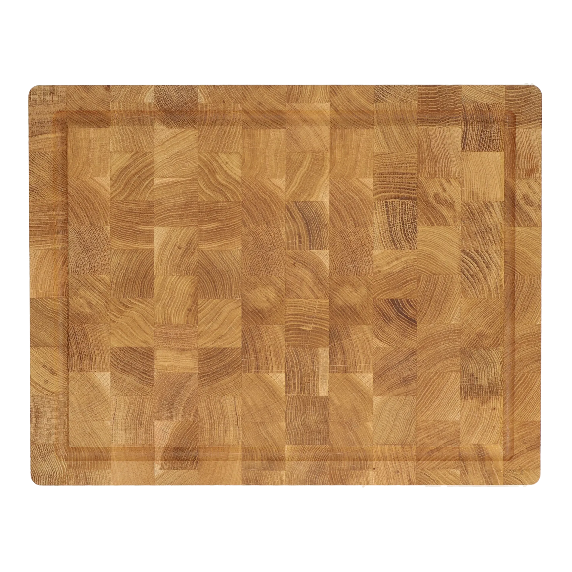 Nordwik end-grain cutting board with juice groove 36x46 cm, Oak Nordwik