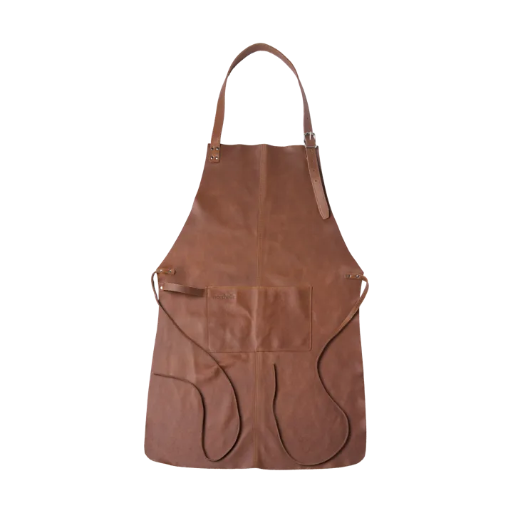 Nordwik leather apron - Brown - Nordwik