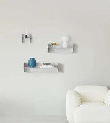 Alu Shelf shelf 60 cm - Aluminium - Normann Copenhagen