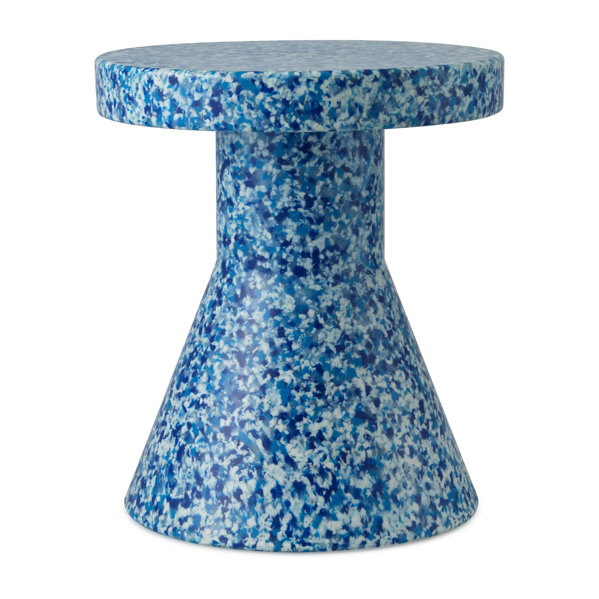 Bit Cone round stool, Blue, Ø36x42 cm Normann Copenhagen