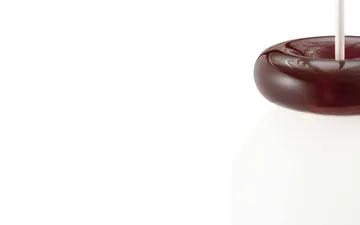 Hinx pendant lamp - Burgundy, Ø15x18 cm - Normann Copenhagen