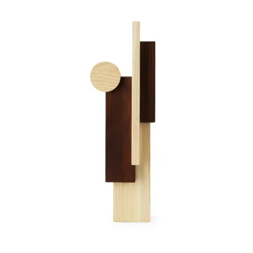 Join sculpture large - Ash-carbonized ash - Normann Copenhagen