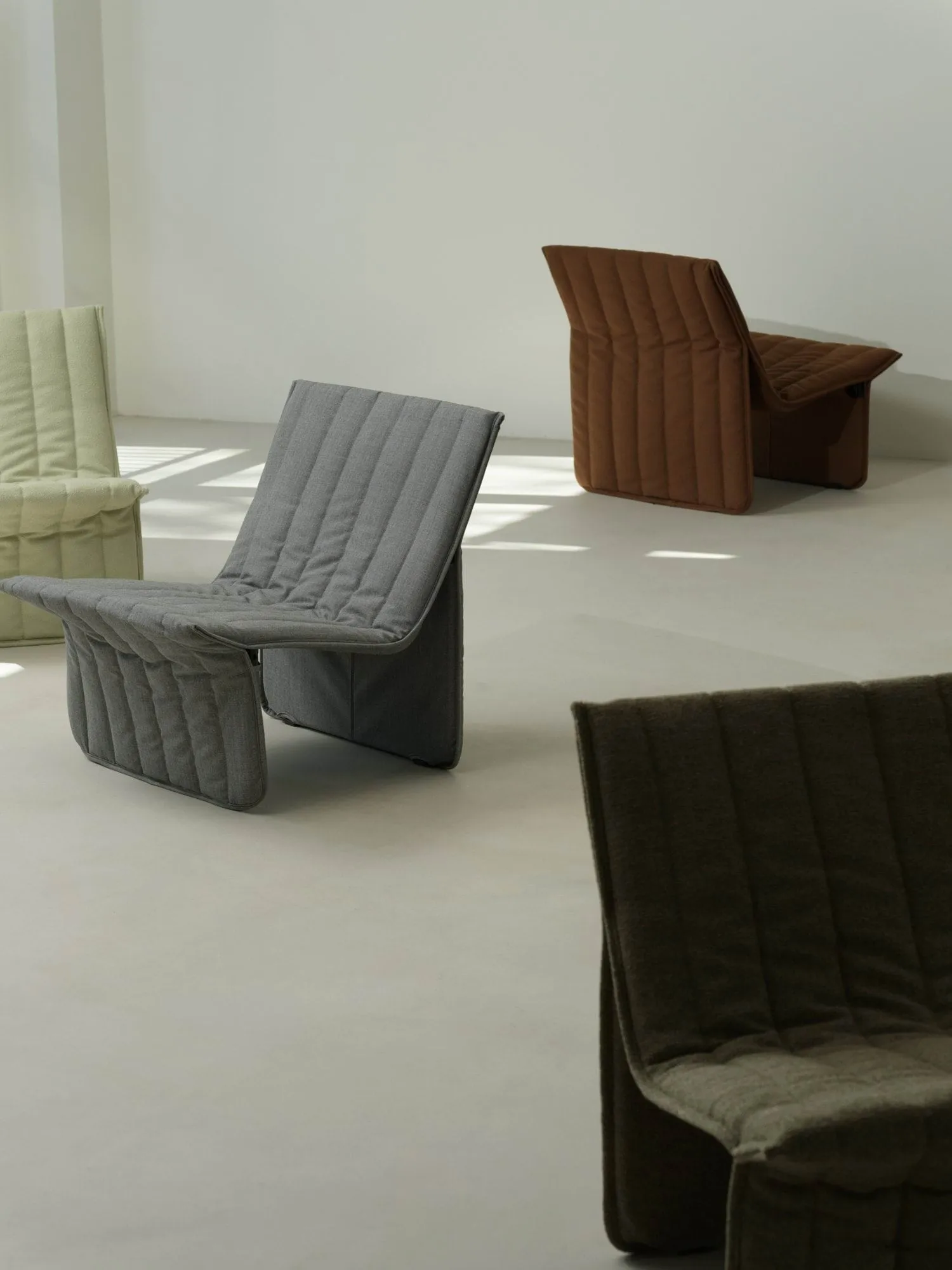 Limit lounge chair, Remix 143 grey Normann Copenhagen