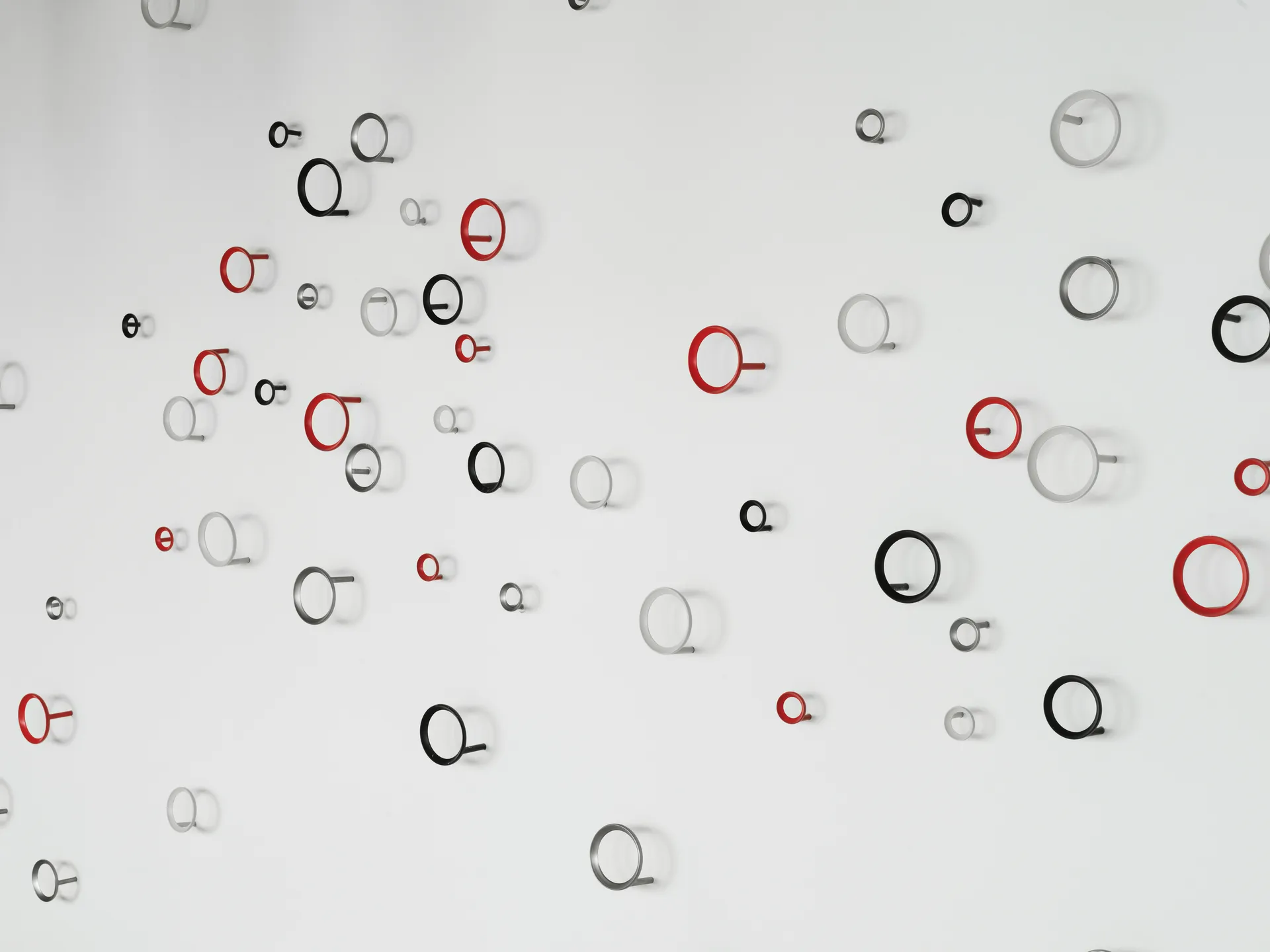 Loop hook small Ø4.4 cm, Red Normann Copenhagen
