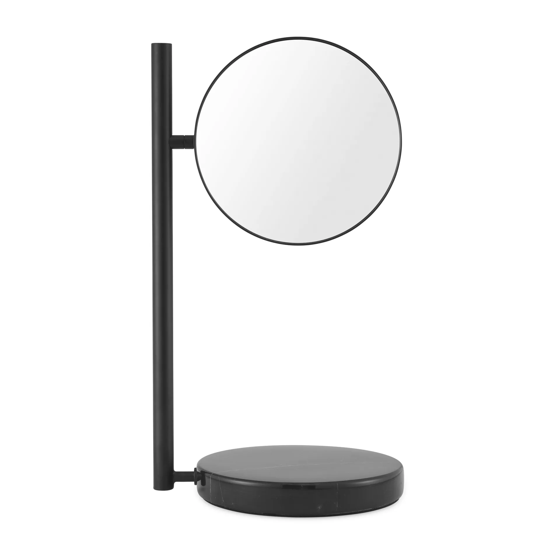 Pose table mirror double-sided, Black Normann Copenhagen