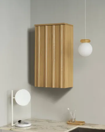 Rib wall cabinet - Oak, 73x40x23 cm - Normann Copenhagen