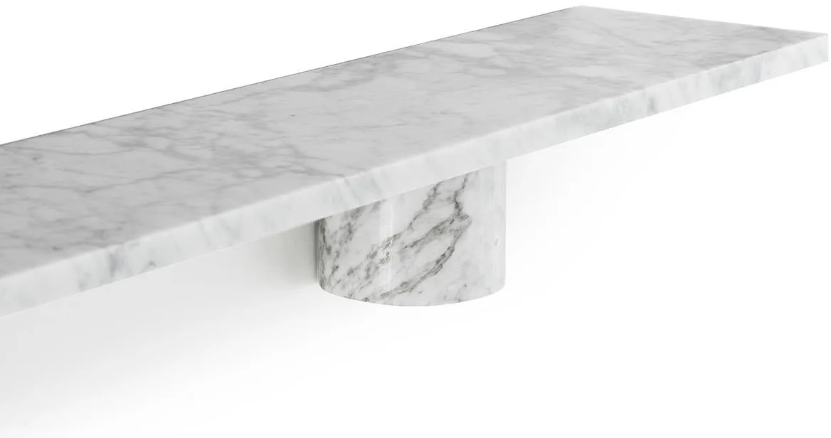 Sten Shelf 120 cm, White marble Normann Copenhagen