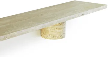 Sten Shelf 80 cm - Travertine - Normann Copenhagen