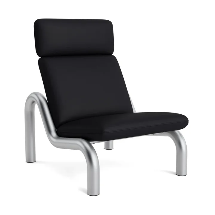 Tube lounge chair - Ultra Black 41599 - Normann Copenhagen