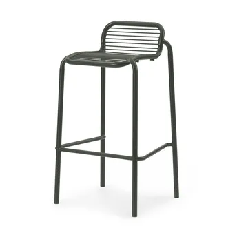 Vig barstool 75 cm - Green - Normann Copenhagen