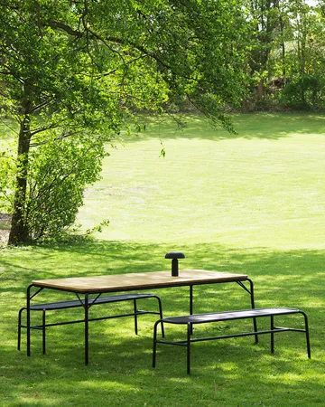 Vig bench - Black - Normann Copenhagen