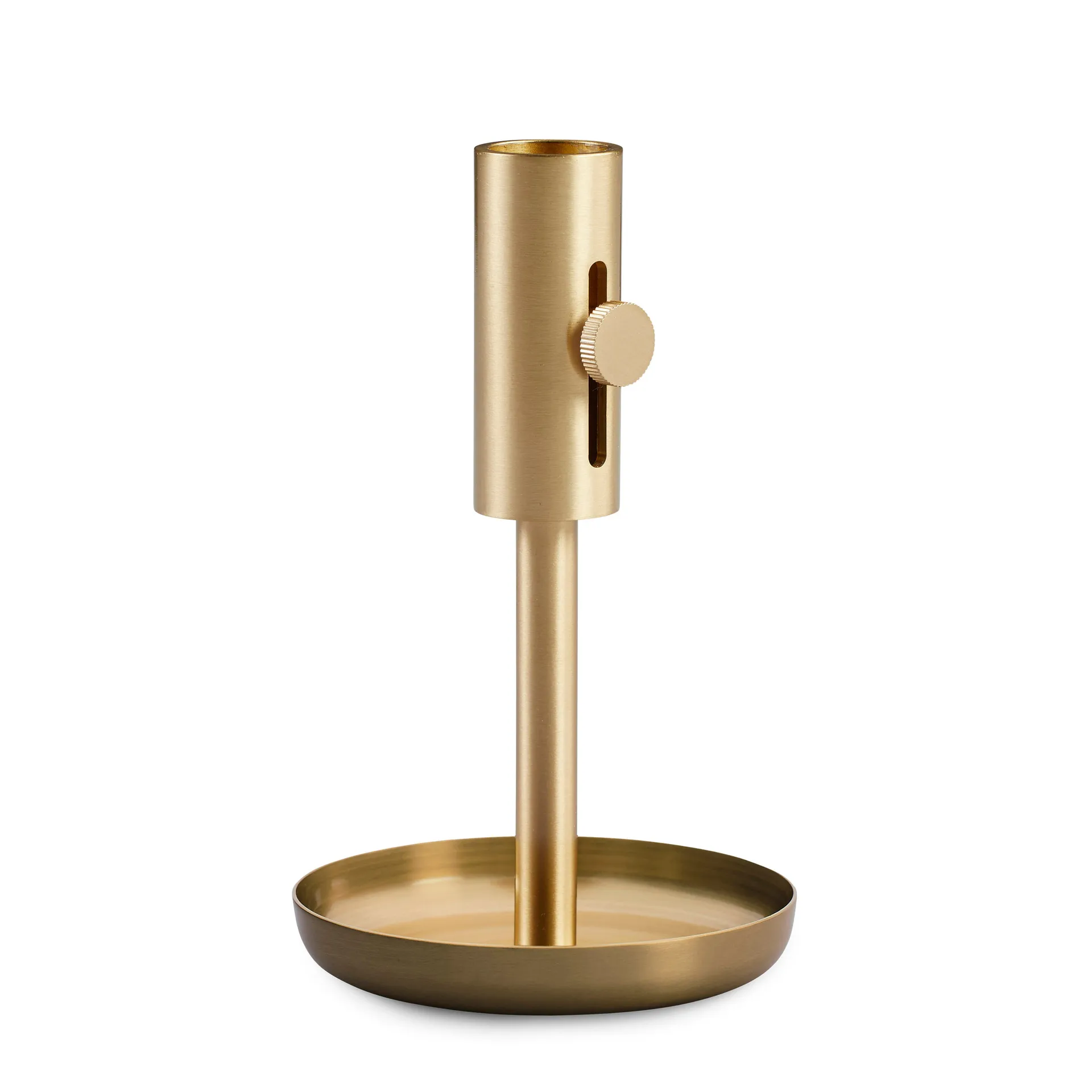 Granny candleholder high, brass Northern