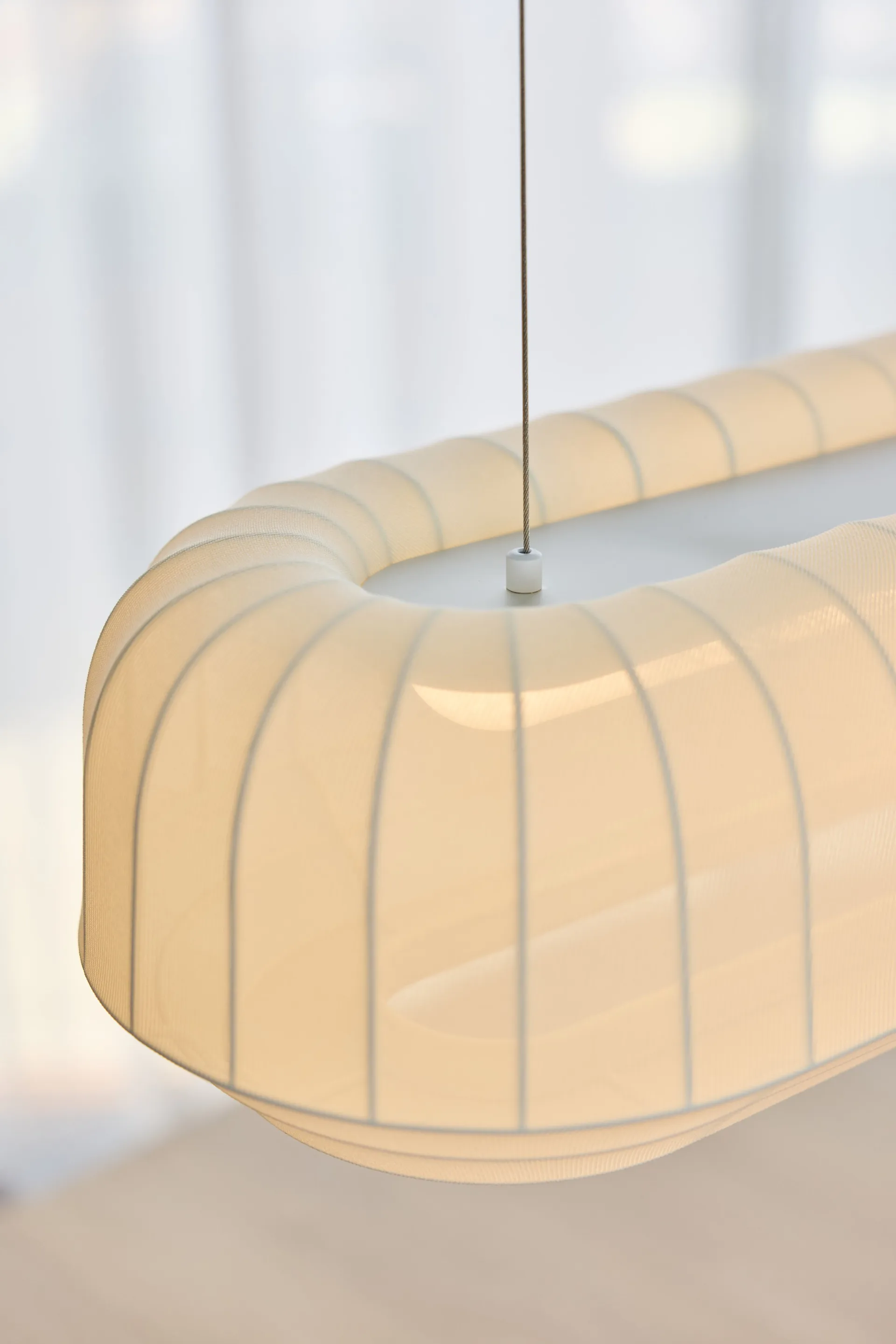 Tradition pendant linear 120 cm, White Northern
