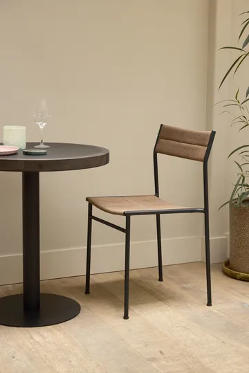 Vev armchair - Black-brown rope - Northern
