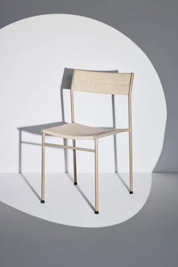 Vev armchair - Grey beige-natural rope - Northern