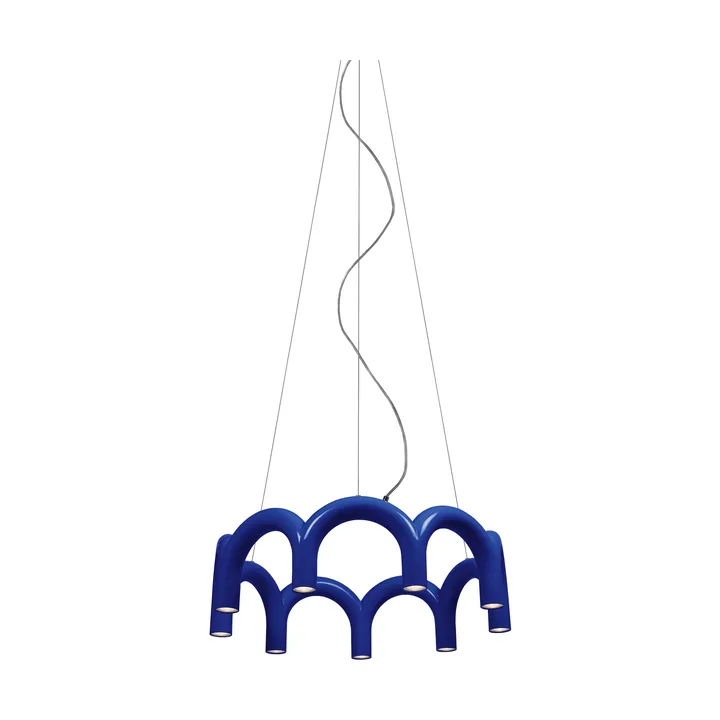 Arch circle pendant Ø76 cm - Blue, Ø76 cm - Oblure