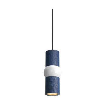 Lightbone pendant lamp - Small 24 cm, blue oak - Oblure