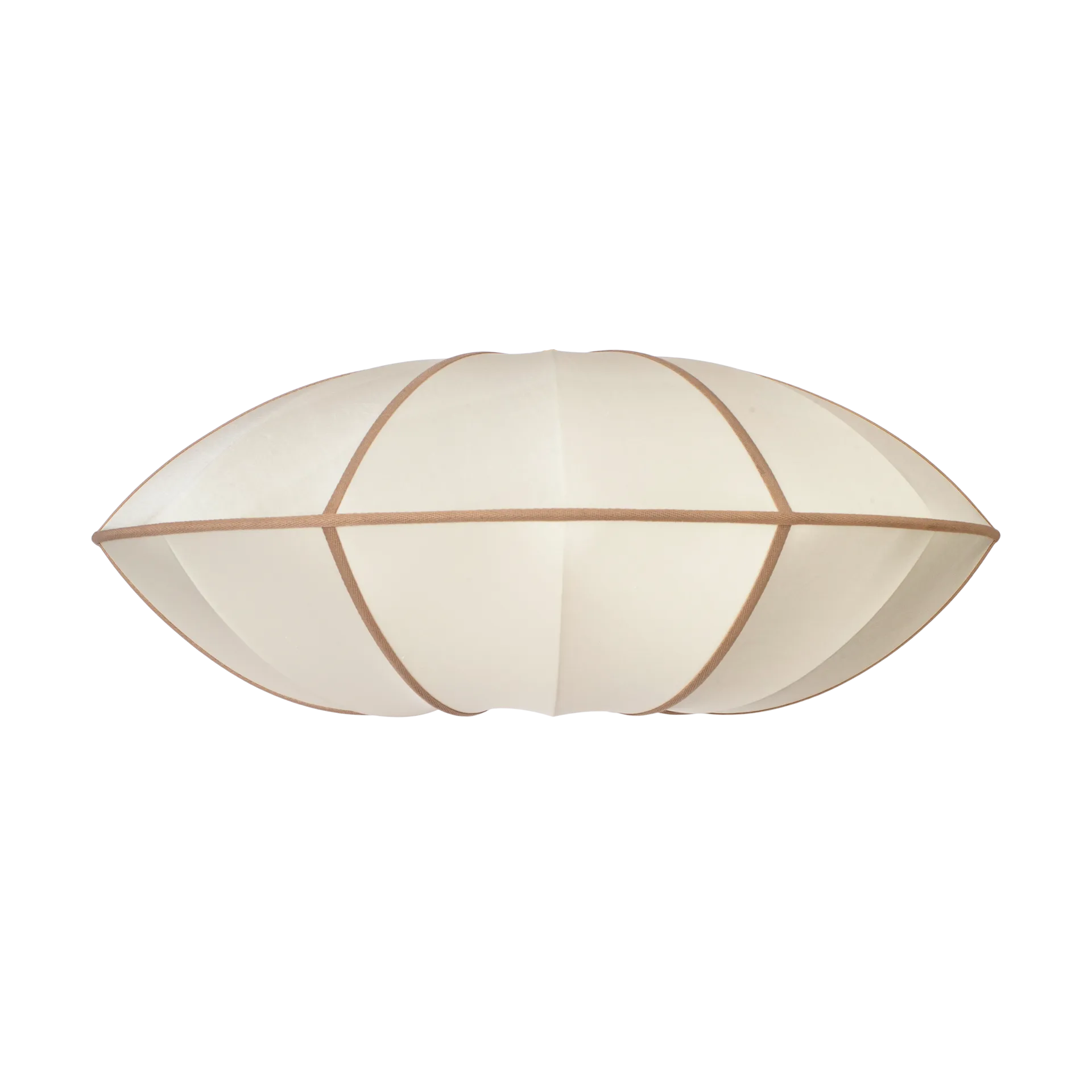 Indochina Classic UFO lamp shade, Offwhite-amber Oi Soi Oi