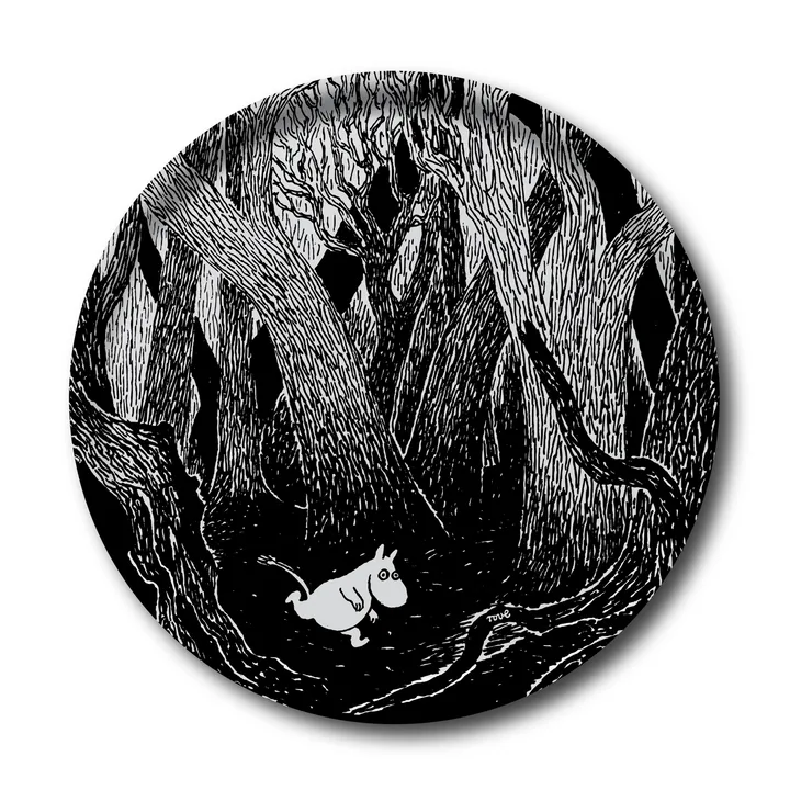 Running Moomin tray round - 38 cm - Opto Design