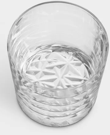 Carat old fashioned glass 21 cl 2-pack - Clear - Orrefors