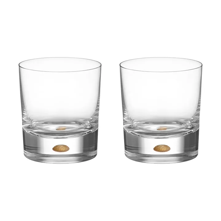 Intermezzo old fashioned 25 cl 2-pack - Gold - Orrefors