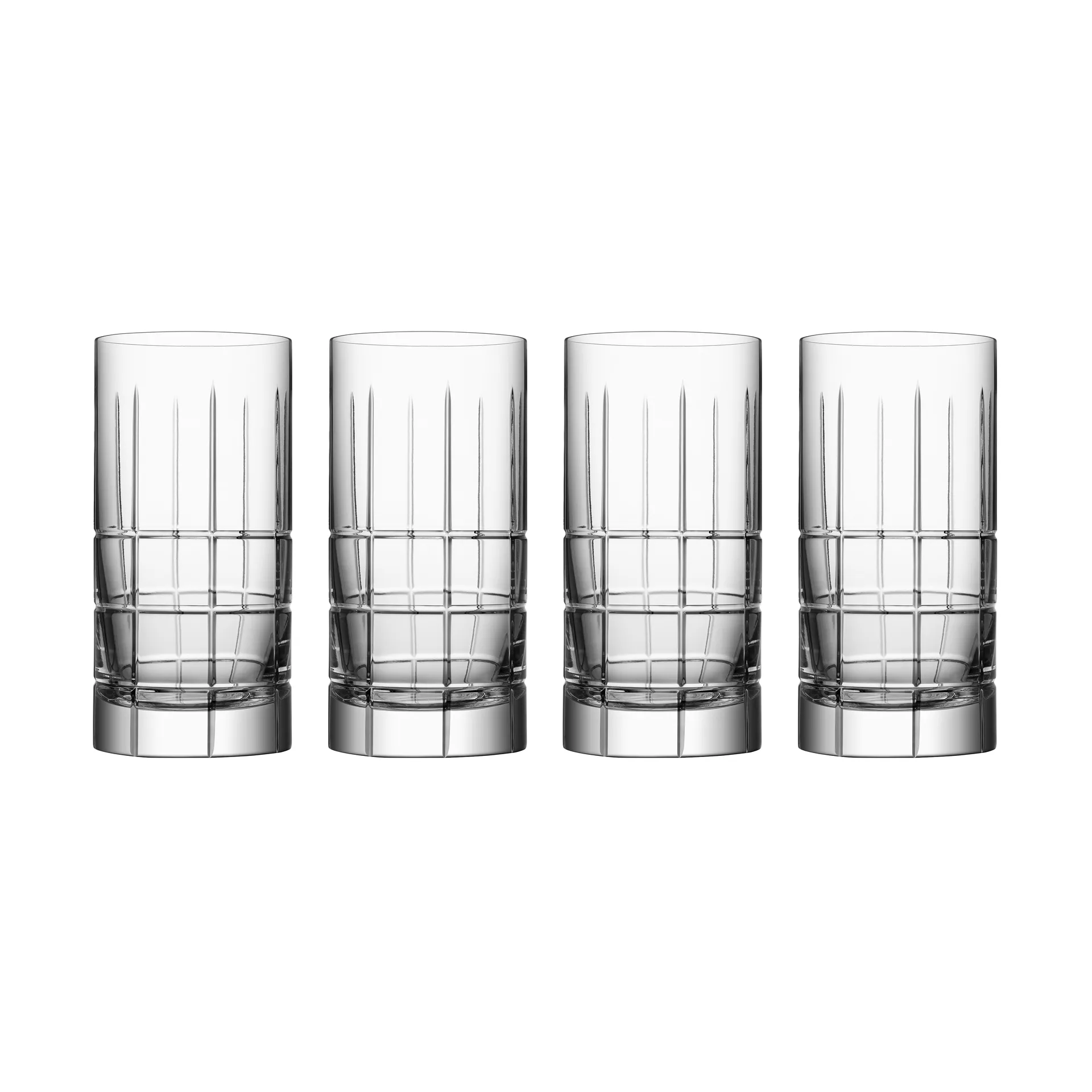 Street highball glass 45 cl 4-pack, Clear Orrefors