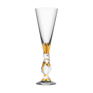 The Sparkling Devil champagne glass 19 cl - Clear - Orrefors