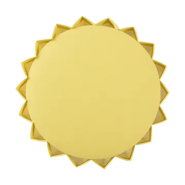 Plissé fabric table lamp - Yellow, 40,9 cm - Örsjö Belysning