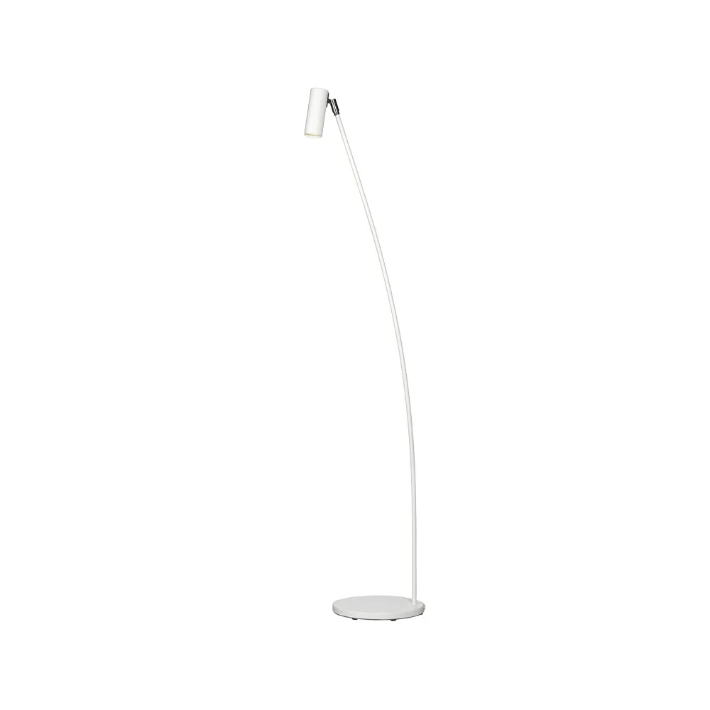Puck floor lamp, White Örsjö Belysning